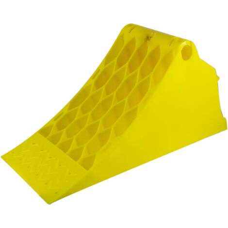 Cuneo ferma ruota grande Ø 460mm carico statico asse 10.000kg