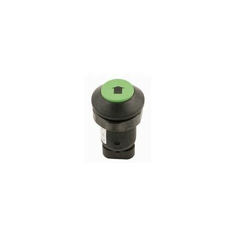 Interruttore a pulsante Pneutron Verde (1/4)