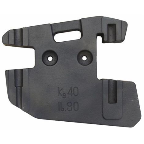 Zavorra da 40 kg adattabile al rif,0,96929,40,0/10