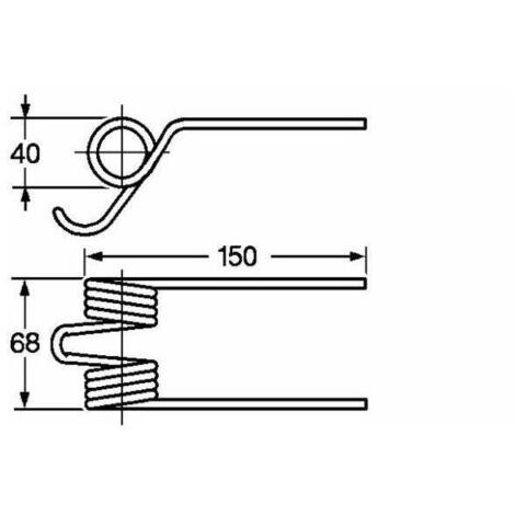 Dente Pick-Up Gallignani 8876501 Filo 5 L 150