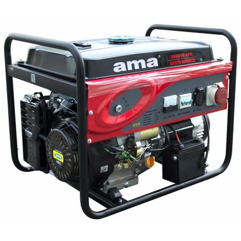 Generatore a benzina Ama trifase con AVR da 420cc 6,5kW