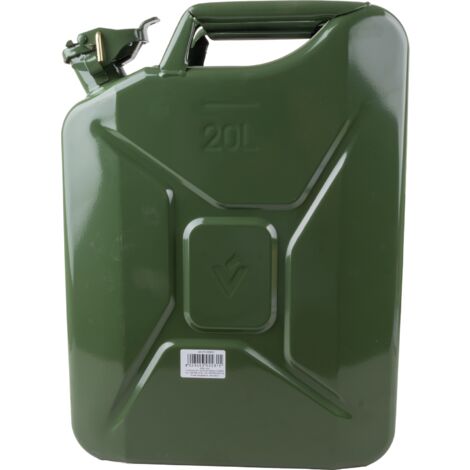 Tanica per carburante in metallo da 20L omologata TUV