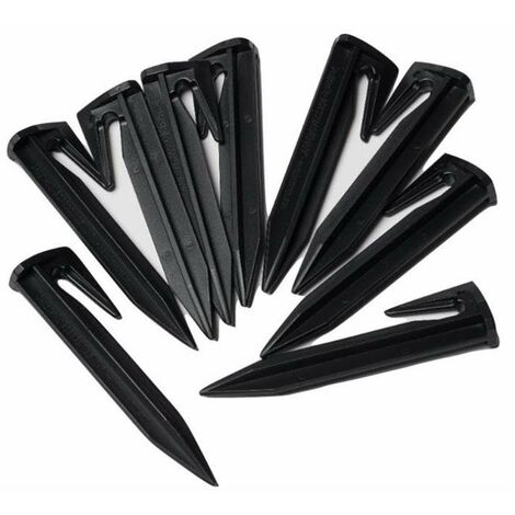 JVL Picchetti In Plastica 24 Pezzi – Forti E Resistenti, Colorati (Grigio, Bianco, Acqua), Ideali Per Bucato E Fai-da-te