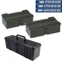 Cassetta porta attrezzi in plastica 270x151x90mm