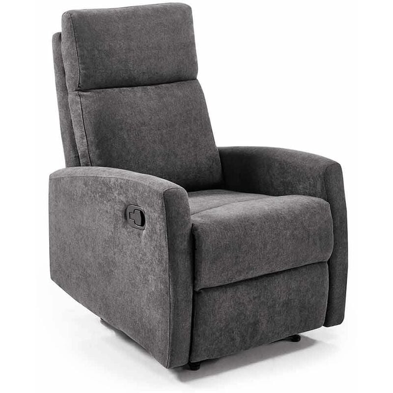 Home Heavenly® Relax niza reclinable con palanca y elegante color gris heavenly butaca sillones comodo tapizado