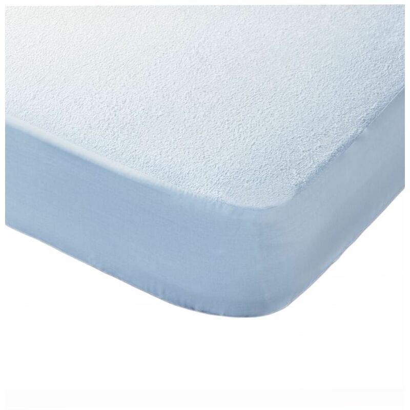 Home Heavenly®- Protector de colchón Nube, impermeable 100% algodón de  rizo, funda ajustable, máxima transpirabilidad, antiacaro Medidas:  90x180/190/200