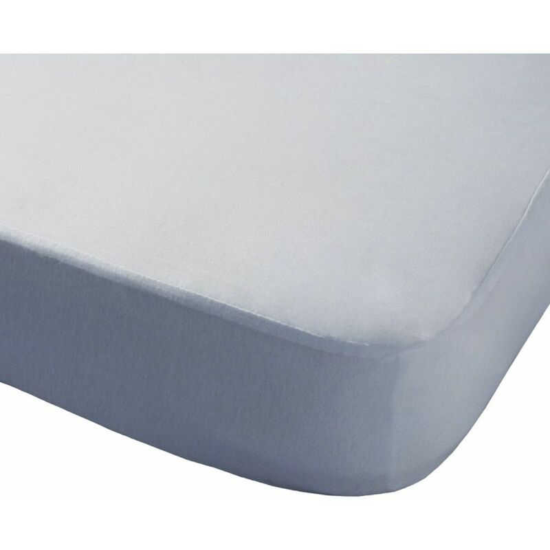 Home Heavenly® - bajera para colchón 2x1 LUNA, Tejido de algodón, Impermeable, Transpirable, Antibacterias, A Medidas: 90x190/200