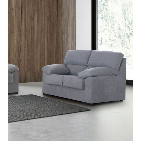 Sillón con reposapiés reclinable MF 7063 con estructura de madera y  tapizado de polipiel roja