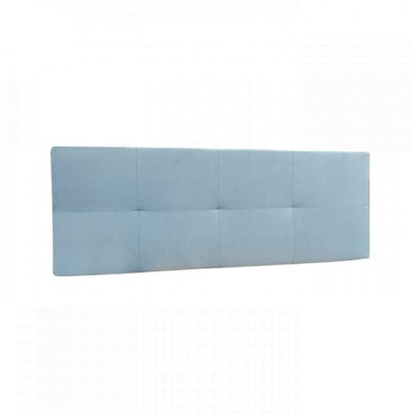 Home Heavenly®- Cabecero cama tapizado JENSEN, acolchado, cama individual o matrimonial, no incluye herrajes  105 cm Color: Gris