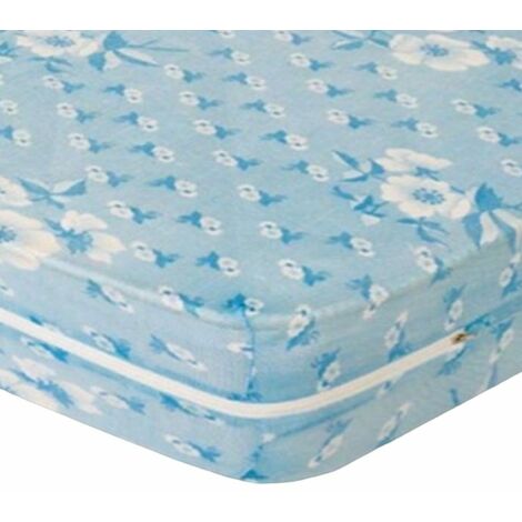 Home Heavenly® - Funda de colchón elástica Alba, funda ajustable con cremallera reforzada, fabricada en España, 100% poliéster 135x190 cm