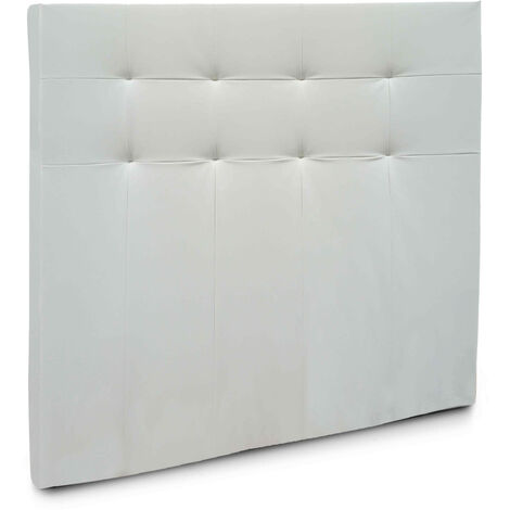 Home Heavenly®- Cabecero cama tapizado OLSON, acolchado para cama individual o matrimonial, no incluye herrajes Color : Beige 150 cm