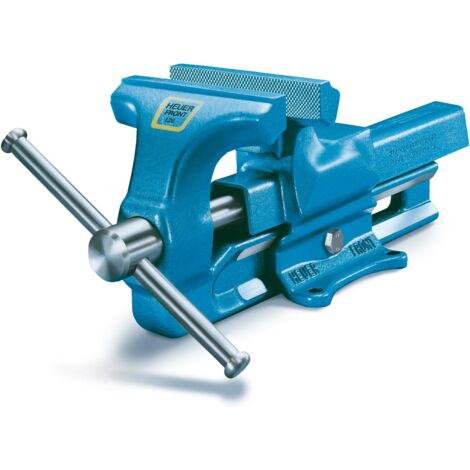 Étau parallèle 140 mm – Capacité de serrage 200 mm – Acier forgé incassable – Pour travaux d'atelier et agriculture – Heuer