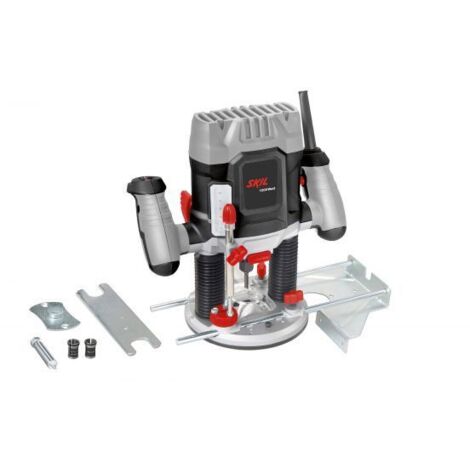 Défonceuse 1200W – Vitesse 11000-30000 min-1 – Profondeur max 55mm – Aspiration intégrée – Pour bois dur et teck – Skil (1/5)