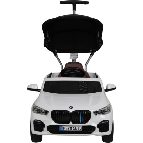 ROLLPLAY BMW X5M Push Car - Voiture à Pousser Pour Enfants, Modèle Blanc Authentique