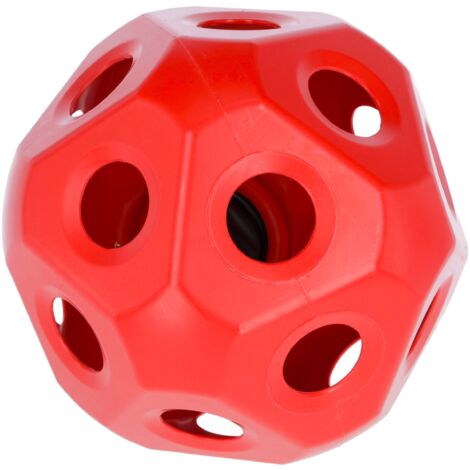Kerbl HeuBoy balle à nourriture rouge ø 40 cm pour 3kg ouverture d'alimentation ø 60mm