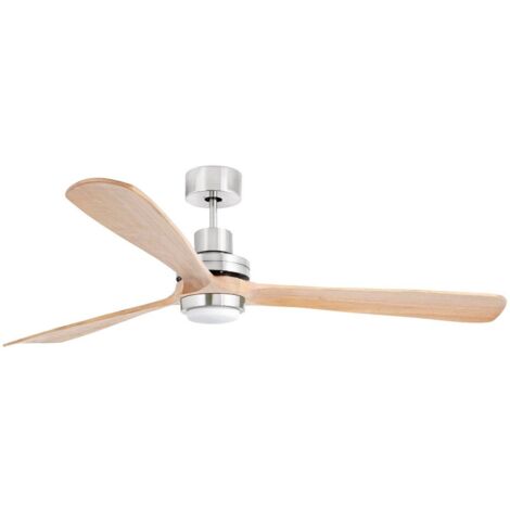 Faro Barcelona – Ventilateur de plafond moderne 168 cm avec lumière LED 15W – Moteur DC silencieux – 6 vitesses – Télécommande incluse – 33505DC