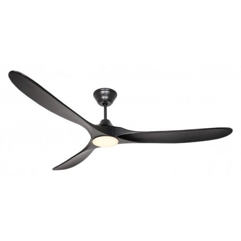 Ventilateur de plafond Eco Genuino DC 180 Noir LED (1/5)