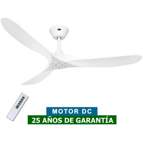 Casafan – Ventilateur de plafond 315228 152cm – 3 pales blanches – Télécommande – Fonction été/hiver – Pour pièces de plus de 17,6m² (1/10)