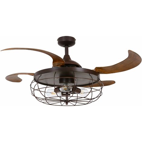 Ventilateur de plafond Fanaway Industri Bronze (1/4)