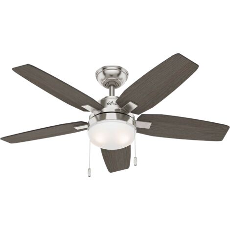 Ventilateur de plafond Arcot Nickel avec lumière (1/5)