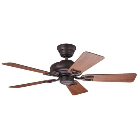Ventilateur de plafond Seville II Bronze avec chainette (1/2)
