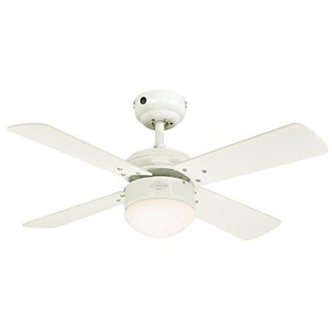 Ventilateur de plafond Colosseum Blanc 90 cm avec LED (1/5)