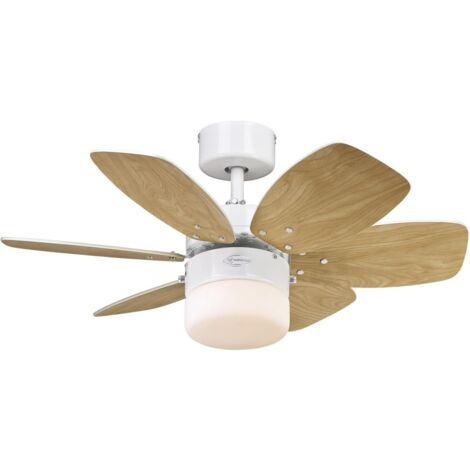 Ventilateur de plafond Flora Royale Blanc avec lumière