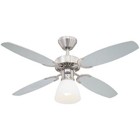 Ventilateur de plafond Capitol Acier avec éclairage (1/5)