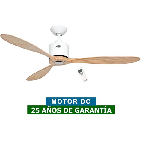 Ventilateur de plafond CasaFan 313251 AEROPLAN ECO bois massif/blanc