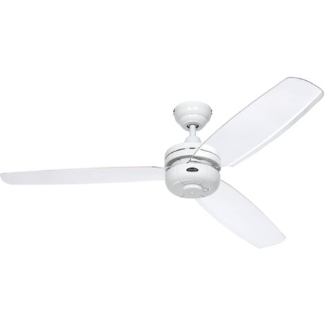 Ventilateur de plafond Night Flight Blanc / Transparent (1/3)