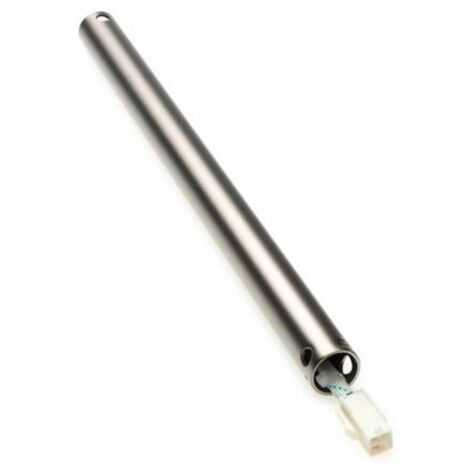 Tige de prolongation aluminium brossé pour ventilateur