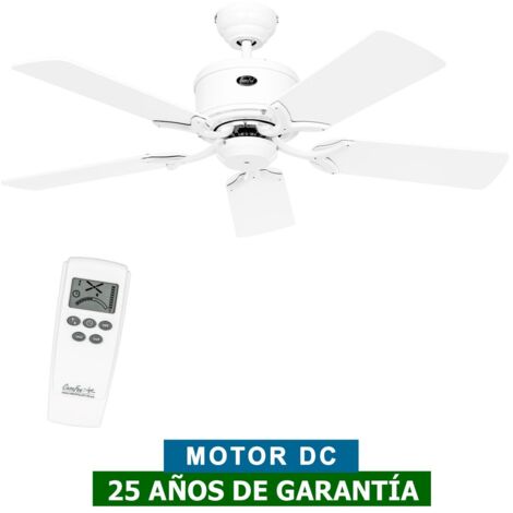Ventilateur de plafond CasaFan 510381 ECO ELEMENTS 103cm blanc ou gris clair/blanc