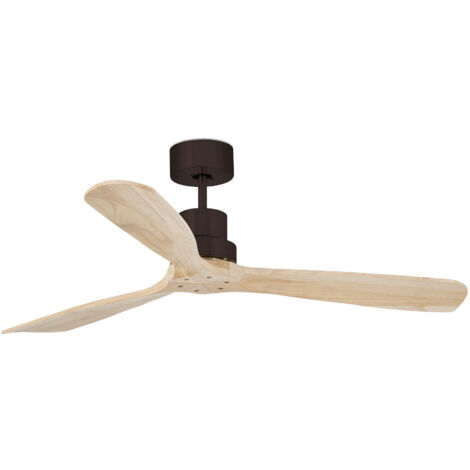 Faro MARINE - Ventilateur De Plafond Marron Moyen IP44 - Idéal Pour Intérieur & Extérieur, 6 Vitesses, Moteur DC - 4