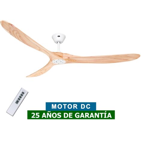 Ventilateur de plafond CasaFan 318020 ECO GENUINO 180cm bois naturel/blanc