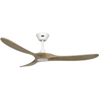 Ventilateur de plafond Eco Genuino DC 152 Blanc-Chêne