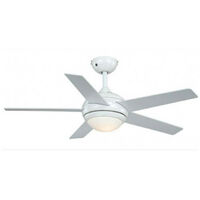 Ventilateur de plafond Fresco Blanc avec lumière
