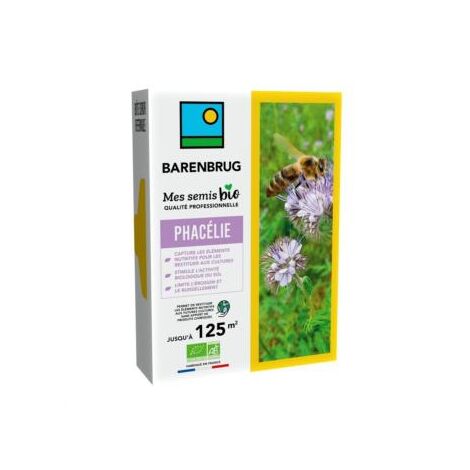 PHACELIE BIO - 250G - Entretien - Engrais - Fabre Graines