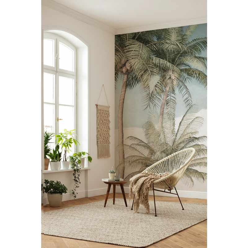 Papier peint panoramique intissée de Komar - Palm Oasis - Taille: 200 x 280  cm