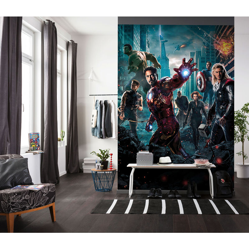 Avengers murale toile -  France