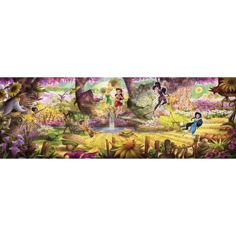 Photo murale de Komar - Fairies Forest - Taille: 368 x 127 cm