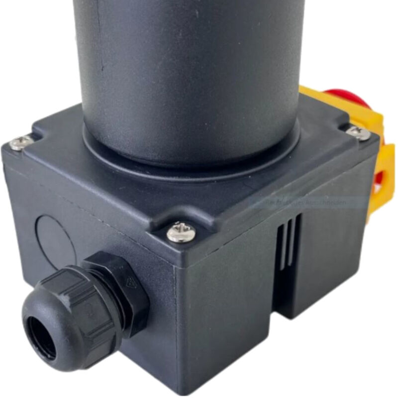 Interrupteur Démarreur Moteur DZ08-1 230V IP54 - Avec Arrêt D'urgence - Pour Fendeuse à Bois, Scie, Compresseur