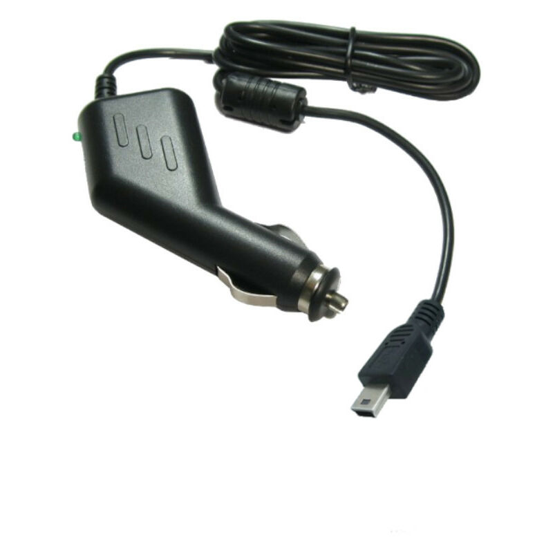 Trade-Shop Mini USB KFZ Ladekabel 12V/24V mit TMC Antenne für Navigon 7210  7310 7410
