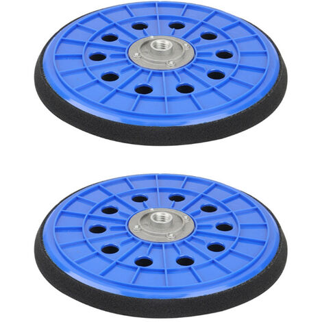 Trade-Shop Klett 225mm Schleifteller / Treibteller für Parkside PWDS 920 A1, B2, Woodstar DWS 9, Germania WDS710 WDS999, Variolux V-TBS 600 - 2 Stück