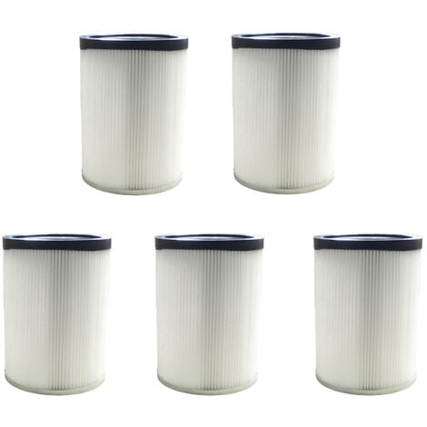 5x Trade-Shop HEPA Zylinder-Filter Luftfilter für Kärcher Nass- und  Trockensauger 6.907-038.0 NT 50/