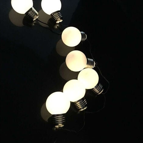 PartyKindom Solar LED Kugelleuchte - Wetterfeste Gartenbeleuchtung