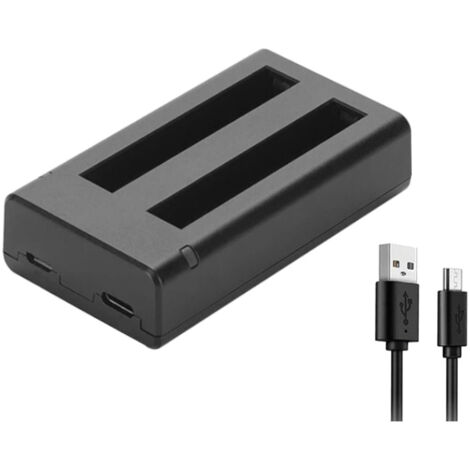 Dot.Foto 2500mAh Akku & Ladegerät Set (2er Pack) Für Insta360 X4 Kamera