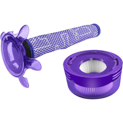 Trade-Shop 2in1 Set: HEPA-Luftfilter (Vormotorfilter + Nachmotorfilter) kompatibel mit Dyson V8 Focus Mattress Staubsauger (1/5)