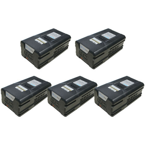 5x Trade-Shop Li-Ion Akku 80V 4000mAh kompatibel mit Greenworks Rasenmäher 46cm SP GD80LM46SP / Rasenmäher 51cm SP GD80LM51SP, GD80LM53, GD80LM46SO (1/4)