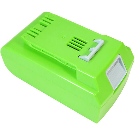 Trade-Shop 2in1 Set: Li-Ion Akku 24V 4000mAh + Ladegerät kompatibel mit Greenworks 24352 G24 G-24 G24AB G24CS25 G24CSK2 G24HT G24HT56 G24LT28 G24PH51
