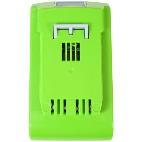 Trade-Shop 2in1 Set: Li-Ion Akku 24V 4000mAh + Ladegerät kompatibel mit Greenworks 24352 G24 G-24 G24AB G24CS25 G24CSK2 G24HT G24HT56 G24LT28 G24PH51